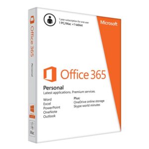 Microsoft Office 365 Personal - 1 Year Media less 1 User - QQ2-01403